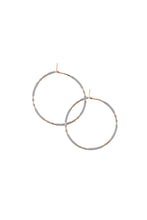 Load image into Gallery viewer, Abacus Row Chaldene Hoops - Mist