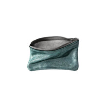 Load image into Gallery viewer, Tracey Tanner - Sparkle Zip Small | Sparkle Evergreen with Smoke