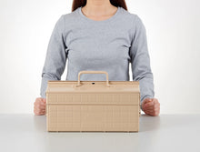 Load image into Gallery viewer, Toyo Steel Cantilever Toolbox ST-350AG| Antique Green