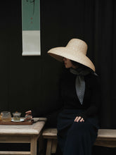 Load image into Gallery viewer, Oats & Rice Sailor Cashmere Rib Neck Scarf | Green