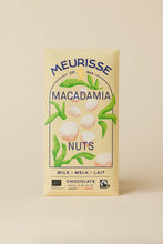 Load image into Gallery viewer, Meurisse Chocolate Bar | Milk Chocolate with Macadamia Nuts