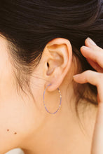 Load image into Gallery viewer, Abacus Row Chaldene Hoops - Mist