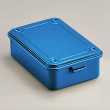 Load image into Gallery viewer, Toyo Steel Toolbox T-150 Steel Stackable Storage Box | Blue