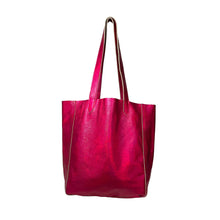 Load image into Gallery viewer, Tracey Tanner - Iridescent Tallula Tote | Hologram Fuschia