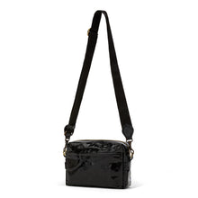 Load image into Gallery viewer, Uashmama Tracolla Crossbody Bag - Large | Glossy Black