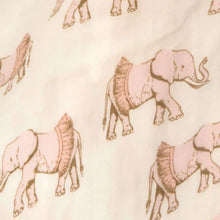 Load image into Gallery viewer, Milkbarn Organic Bamboo Swaddle | Tutu Elephant