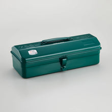 Load image into Gallery viewer, Toyo Steel Camber-Top Toolbox | Antique Green