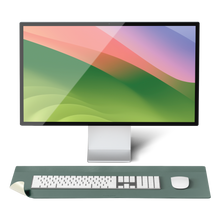 Load image into Gallery viewer, Native Union Paris - Desk Mat: Slate Green / Sandstone