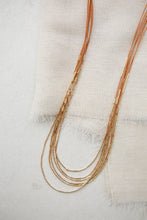 Load image into Gallery viewer, Abacus Row Aries Necklace - Clay
