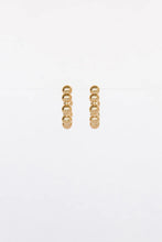 Load image into Gallery viewer, Abacus Row Ba Fa Hoop Earrings