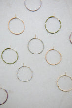 Load image into Gallery viewer, Abacus Row Chaldene Hoops - Mist