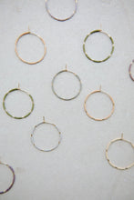 Load image into Gallery viewer, Abacus Row Callisto Hoops - Mist