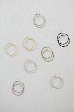 Load image into Gallery viewer, Abacus Row Chaldene Hoops - Mist