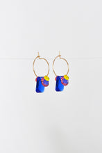 Load image into Gallery viewer, Abacus Row Sweet Pea Earrings - No. 26