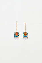 Load image into Gallery viewer, Abacus Row Sweet Pea Earrings - No. 34