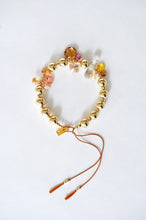 Load image into Gallery viewer, Abacus Row Moon Flower Bracelet - No. 15