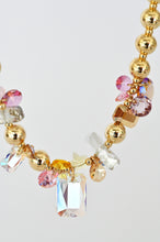 Load image into Gallery viewer, Abacus Row Moon Flower Necklace - No. 15