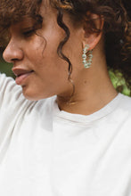 Load image into Gallery viewer, Abacus Row Snow-in-Summer Earrings