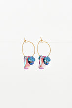 Load image into Gallery viewer, Abacus Row Sweet Pea Earrings - No. 36