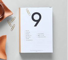 Load image into Gallery viewer, Wms&Co. Daily Calendar Pad: Silver