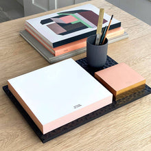 Load image into Gallery viewer, Wms&Co. Classic Edged Pads: Blush, 3 sizes: Small Square