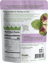 Load image into Gallery viewer, Poshi - Steamed & Marinated Artichokes: Basil & Thyme 4.4oz