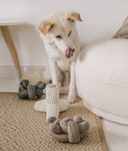 Load image into Gallery viewer, Lambwolf Collective - NOU | with Crinkle Clusters // Enrichment Dog Toy -  Charcoal