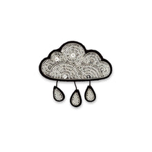 Load image into Gallery viewer, Macon & Lesquoy - Brooch - Cloud and Rain