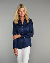 Load image into Gallery viewer, Claridge + King - The League in Deep Dark Blue: Blue / XS