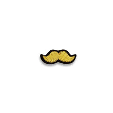 Load image into Gallery viewer, Macon & Lesquoy - Brooch - Golden Moustache