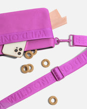 Load image into Gallery viewer, Wild One - Recycled Knit Eco Cross Body Treat Pouch: Spruce