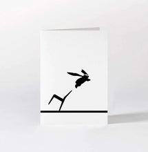 Load image into Gallery viewer, HAM Luxury Greeting Card - Superhero Rabbit