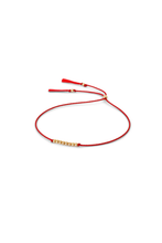 Load image into Gallery viewer, Abacus Row Friendship Bracelet - No. 3 / Coral
