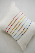 Load image into Gallery viewer, Abacus Row Friendship Bracelet - No. 3 / Red