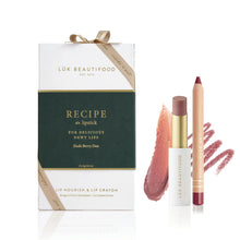 Load image into Gallery viewer, LÜK BEAUTIFOOD - Recipe of a Lipstick | Nude Berry Duo
