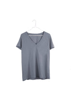 Load image into Gallery viewer, It Is Well L.A. Everyday V-Neck T-Shirt - Slate Gray