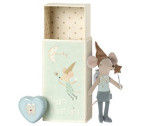 Load image into Gallery viewer, Maileg Tooth Fairy Mouse Blue - Matchbox