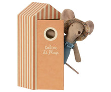 Load image into Gallery viewer, Maileg Beach Mouse - Mum in Cabin de Plage