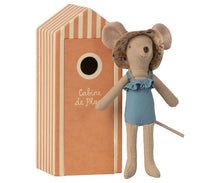 Load image into Gallery viewer, Maileg Beach Mouse - Mum in Cabin de Plage