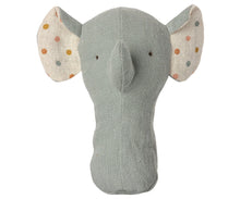 Load image into Gallery viewer, Maileg Lullaby Friends - Elephant Rattle | Light Dusty Blue
