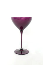 Load image into Gallery viewer, Estelle Colored Glass Martini - Amethyst