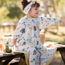 Load image into Gallery viewer, Milkbarn Organic Cotton Muslin and Bamboo Dress + Leggings Set - Various