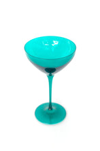 Load image into Gallery viewer, Estelle Colored Glass Martini - Emerald Green