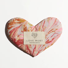 Load image into Gallery viewer, Love Mert - Marbled Eye Love Pillow - Peony