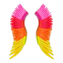 Load image into Gallery viewer, Mignonne Gavigan Madeline Earrings - Pink Yellow