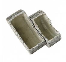 Load image into Gallery viewer, Faux Bois Slice Planter