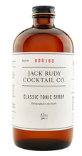 Load image into Gallery viewer, Jack Rudy Classic Tonic Syrup