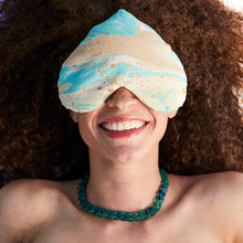 Load image into Gallery viewer, Love Mert - Marbled Eye Love Pillow - Lake