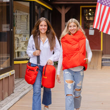 Load image into Gallery viewer, Pretty Rugged Puffer Bag - Red