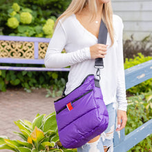 Load image into Gallery viewer, Pretty Rugged Puffer Bag - Purple